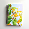 Bright Nature-Inspired B5 Diary – 250 Pages, Hard Cover, 120gsm, Metal Spiral