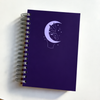Minimalist Celestial Witchy B5 Diary – 250 Pages, Hard Cover, 120gsm, Metal Spiral