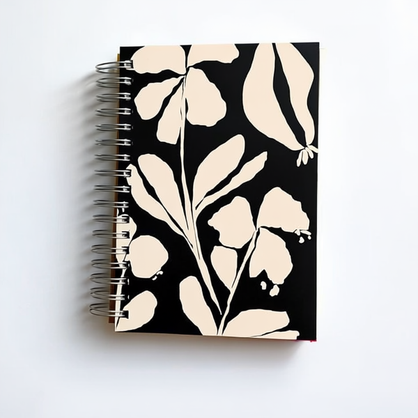 Abstract Floral Minimalist Diary – B5 Hard Cover, 200 Pages